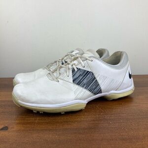 Nike Delight V Lady Golf Cleats Shoes White 651997-100 Women's Size 8.5.